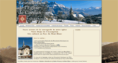 Desktop Screenshot of eglise-cordon.fr